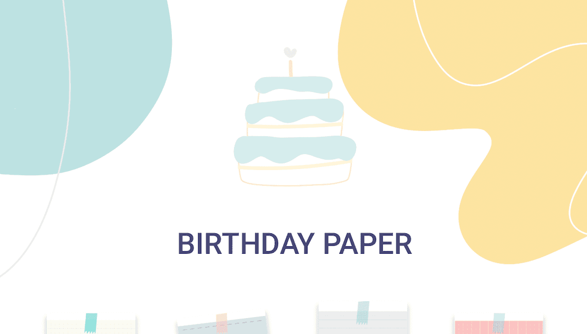Birthday Paper